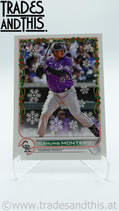2022 Topps Holiday Elehuris Montero #HW19 RC