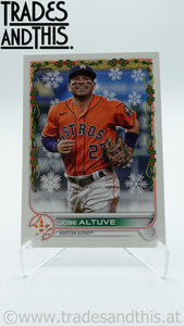 2022 Topps Holiday Jose Altuve #HW34