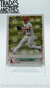 2022 Topps Holiday Mike Trout #HW50