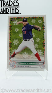 2022 Topps Holiday Stephen Strasburg #HW54