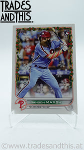 2022 Topps Holiday Brandon Marsh #HW66 RC