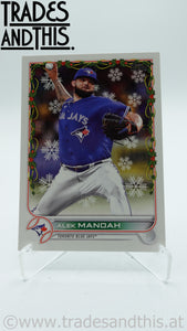 2022 Topps Holiday Alek Manoah #HW71