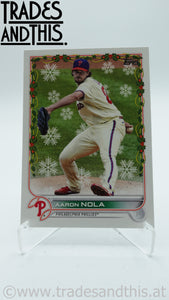 2022 Topps Holiday Aaron Nola #HW74