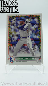 2022 Topps Holiday Freddie Freeman #HW82
