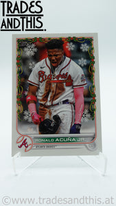 2022 Topps Holiday Ronald Acuña Jr. #HW88