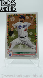 2022 Topps Holiday Clayton Kershaw #HW91