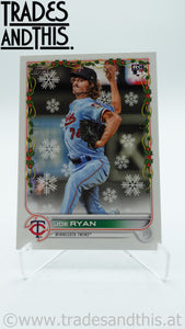 2022 Topps Holiday Joe Ryan #HW93 RC