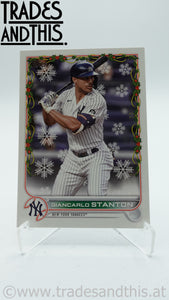 2022 Topps Holiday Giancarlo Stanton #HW102