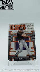 2021 Panini Absolute Icons Cal Ripken Jr. #I-8