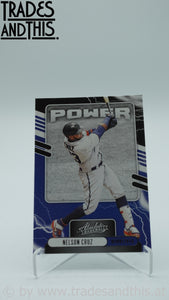 2021 Panini Absolute Power Nelson Cruz #PO-8