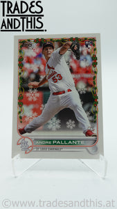 2022 Topps Holiday Andre Pallante #HW141 RC
