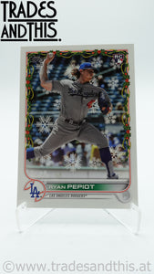 2022 Topps Holiday Ryan Pepiot #HW168 RC