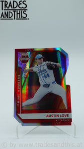 2021 Panini Elite Extra Edition Prime Numbers A Die-Cut 029/132 Austin Love #90