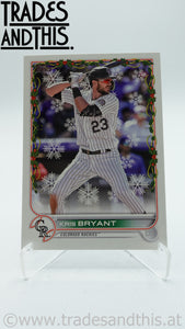 2022 Topps Holiday Kris Bryant #HW169