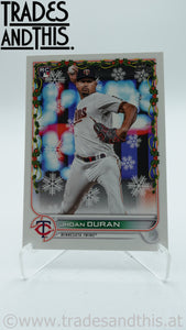 2022 Topps Holiday Jhoan Duran #HW195 RC