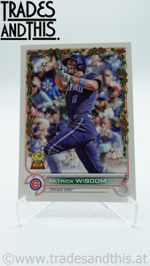 2022 Topps Holiday Patrick Wisdom #HW197