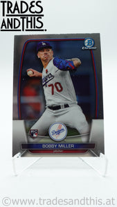 2023 Bowman Chrome Bobby Miller #7 RC