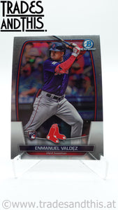 2023 Bowman Chrome Enmanuel Valdez #9 RC