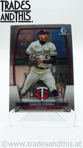 2023 Bowman Chrome Carlos Correa #85