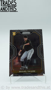 2021 Panini Prizm Miguel Yajure #165 RC