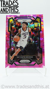 2023-24 Panini Prizm Pink Ice Prizm Keyonte George #127