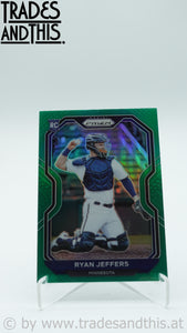 2021 Panini Prizm Green Prizm Ryan Jeffers #30 RC