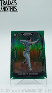 2021 Panini Prizm Green Prizm Garrett Crochet #45 RC