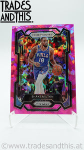2023-24 Panini Prizm Pink Ice Prizm Shake Milton #215