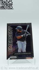 2021 Panini Prizm Emergent Jason Dominguez #EM8