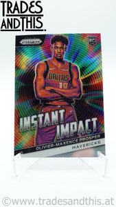 2023-24 Panini Prizm Instant Impact Olivier-Maxence Prosper #6 RC