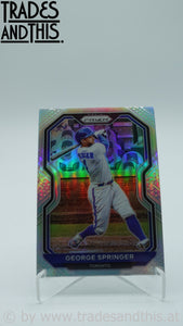 2021 Panini Prizm Silver Prizm George Springer #185