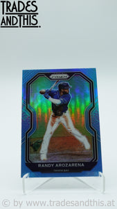 2021 Panini Prizm Carolina Blue Prizm Randy Arozarena #1