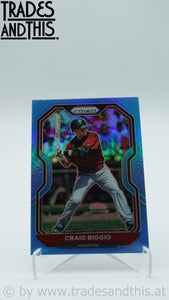 2021 Panini Prizm Carolina Blue Prizm Craig Biggio #10