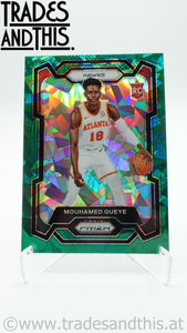 2023-24 Panini Prizm Green Cracked Ice Mouhamed Gueye #157 RC