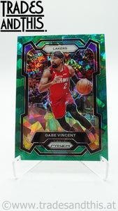 2023-24 Panini Prizm Green Cracked Ice Gabe Vincent #225