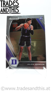 2021-22 Panini Prizm Draft Picks Jale Johnson #10 RC