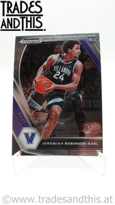 2021-22 Panini Prizm Draft Picks Jeremiah Robinson-Earl #43 RC