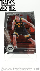 2021-22 Panini Prizm Draft Picks Luka Garza #51 RC