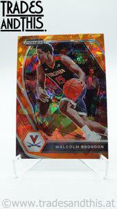 2021-22 Panini Prizm Draft Picks Orange Ice Prizm Malcolm Brogdon #74