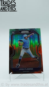 2021 Panini Prizm Cosmic Haze Josh Fleming #108 RC