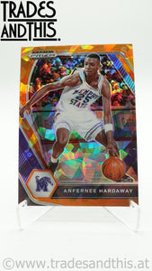 2021-22 Panini Prizm Draft Picks Orange Ice Prizm Anfernee Hardaway #88