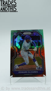 2021 Panini Prizm Cosmic Haze Edward Olivares #137 RC