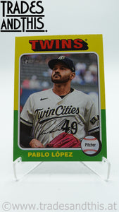 2024 Topps Heritage Pablo López #26