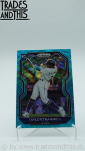 2021 Panini Prizm Teal Wave Taylor Trammell #29 RC