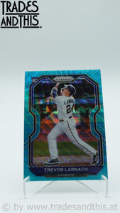 2021 Panini Prizm Teal Wave Trevor Larnach #55 RC