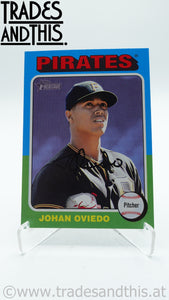 2024 Topps Heritage Johan Oviedo #104