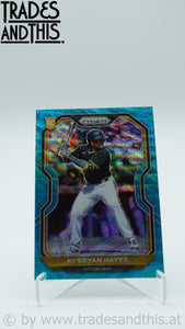 2021 Panini Prizm Teal Wave Ke'Bryan Hayes #113 RC
