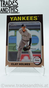 2024 Topps Heritage Clay Holmes #115