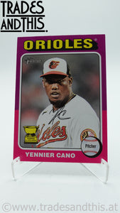 2024 Topps Heritage Yennier Cano #121