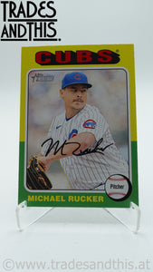 2024 Topps Heritage Michael Rucker #125